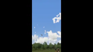 moment Russian transport helicopter was shot down by MANPADS 2/Military Simulation #shorts