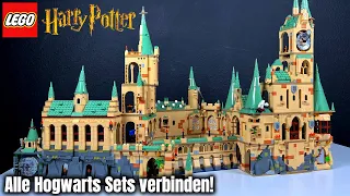 2,4 Meter Turm: Alle LEGO Harry Potter Hogwarts Sets kombinieren!