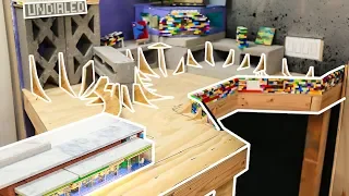 LEGO DIY FINGERBOARD PARK CONSTRUCTION (PT 1)