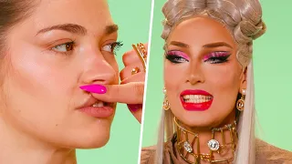 DRAG QUEEN TRIES THE WEIRDEST BEAUTY TRENDS, SO YOU DON'T HAVE TO!