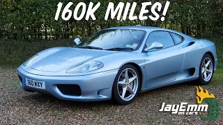 Britain's Highest Mileage Ferrari 360? 161,500 on the clock and still rocking!