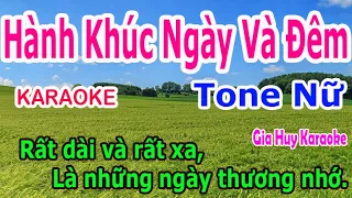 Hành Khúc Ngày Và Đêm Karaoke  Tone Nữ  Nhạc Sống  gia huy karaoke