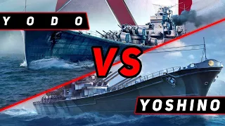 YODO VS YOSHINO! ЧТО ОКАЖЕТСЯ СИЛЬНЕЕ?! МИР СУПЕРКОРАБЛЕЙ/WORLD OF WARSHIPS
