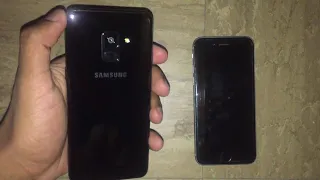 Samsung Galaxy A8 (2018) vs iPhone 6s - Speed Test (HD)