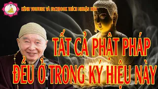 Tất Cả Phật Pháp Đều Ở Trong Ký Hiệu Này_Hòa Thượng Tịnh Không Giảng | Kênh Thích Nhuận Hóa