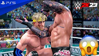 WWE 2K23 - Randy Orton vs. Logan Paul - No Holds Barred Match at WrestleMania XL | PS5™ [4K60]