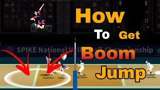 Tutorial How to get BOOM JUMP the spike volleyball 3x3