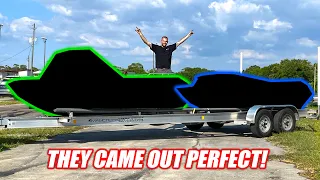 We Wrapped Our Supercharged Mini Jet Boats and They Look AMAZING!!! (many freedoms)