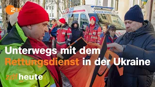 Ukraine: Wie Rettungsdienste im Kriegsgebiet arbeiten | auslandsjournal