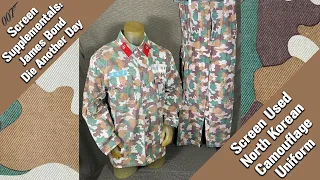 Looking at Original North Korean Camouflage from Die Another Day - James Bond | Screen Supplementals