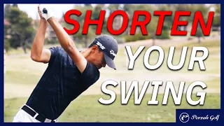 Are you OVER SWINGING? || Backswing Tips