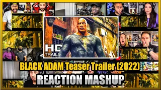 BLACK ADAM Teaser Trailer (2022) DC Heroes Reaction Mashup