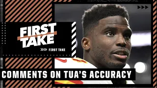 Stephen A. to Tyreek Hill on comments on Tua: YOU HAVEN'T EVEN PLAYED A PRESEASON GAME WITH HIM YET