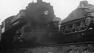 American Troop Train - 1943 - CharlieDeanArchives / Archival Footage