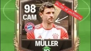 Master of positioning! 97 rated centurions Thomas Müller review