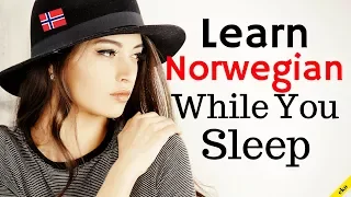 Learn Norwegian While You Sleep 😀  Most Important Norwegian Phrases and Words 😀 English/Norwegian