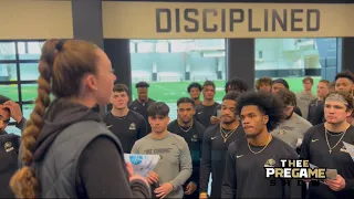 Nutrition, Locking In And A Smoothie - Spring Football with The CU Buffs