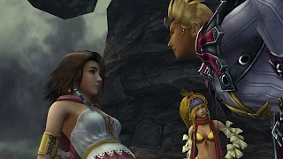 Final Fantasy X-2 PC HD Remaster Gippal Admiring Yuna