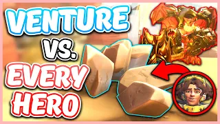 Venture's Burrow Ability VS. Every Overwatch 2 Hero