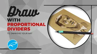 How to use proportional dividers to improve your drawings. Capturing a likeness.