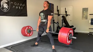 Training week recap | 750x2 squat PR & Heavy deadlifts |