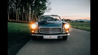 MessinaClassics 1960 Maserati 3500 Vignale Spyder first drive after restoration in Southern Germany