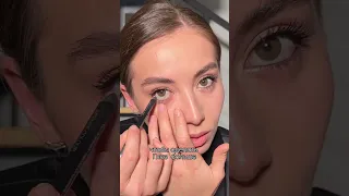 Как не уменьшить глаза чёрным карандашом? #beauty #tutorial #makeup #makeuptutorial