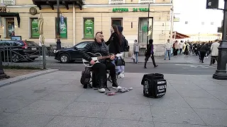 УЛИЧНЫЕ МУЗЫКАНТЫ СПб,Н.МУЗАЛЁВ(1) 12.05.23.