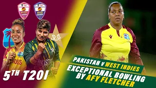 Exceptional Bowling By Afy Fletcher | Pakistan Women vs West Indies Women | 5th T20I 2024 | PCB