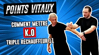 Comment faire un KO avec le POINT DE PRESSION "Triple Réchauffeur 11" [Kyusho Jitsu - Self défense]