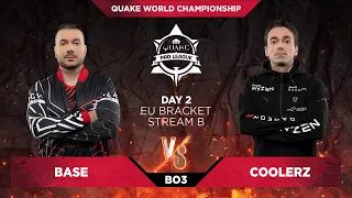 base vs coollerz - Quake World Championship 2020 - Day 2 - Stream B