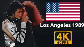 Michael jackson Los Angeles 1989 January 26th (4K 60 FPS)