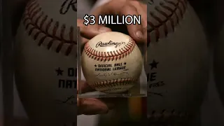 The Most EXPENSIVE Baseball of All-time