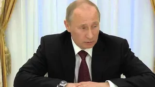 Встреча Владимира Путина с руководством фракций Государственной Думы