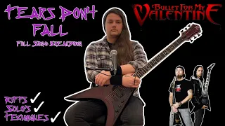 Bullet For My Valentine - Tears Don't Fall Guitar Lesson And Full Song Breakdown