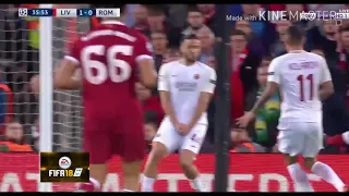 مباراة ليفربول و روما 5-2 و رؤوف خليف ة يجن جنون و محمد صلاح سجل هدف عالمي في مرمى  روما