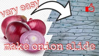 How to prepare a stained temporary mount of onion peel | onion PEEL under microscope.onion slide |