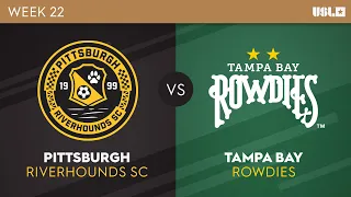 Pittsburgh Riverhounds SC v Tampa Bay Rowdies: August 5, 2023