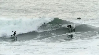 Surfing Santa Cruz - Sharing is caring, Steamer Lane 1/5/21