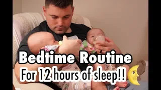 Twin Baby Bedtime Routine for Easy Sleep Training