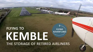 [4K, ATC] Kemble - the storage of retired airliners