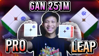 เปรียบเทียบรูบิค 2x2 ที่ดีที่สุดจาก Gan! (Gan 251M Leap vs Gan 251M Pro) | Thada Rubik