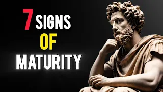 7 Signs that You are a Mature Person| Signs of Maturity(Stoicism)