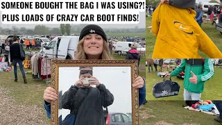 Leaving the CAR BOOT SALE with more money than when I started? UK trip to the thrift!