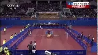 2015 China National Championships (ms-final) ZHANG Jike vs XU Xin [last part|poor quality]