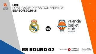 POST GAME PRESS CONFERENCE | REAL MADRID - VALENCIA BASKET