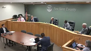 June 14, 2021 New Kent County Board of Supervisors business meeting