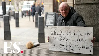Covid-19 UK: homeless people still on streets despite government calls to house all during pandemic