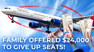 Delta Air Lines Offers Family $24,000 To Give Up Seats