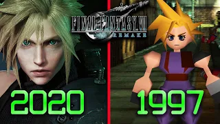 Final Fantasy VII - 1997 Classic vs 2020 Remake | Direct Comparison